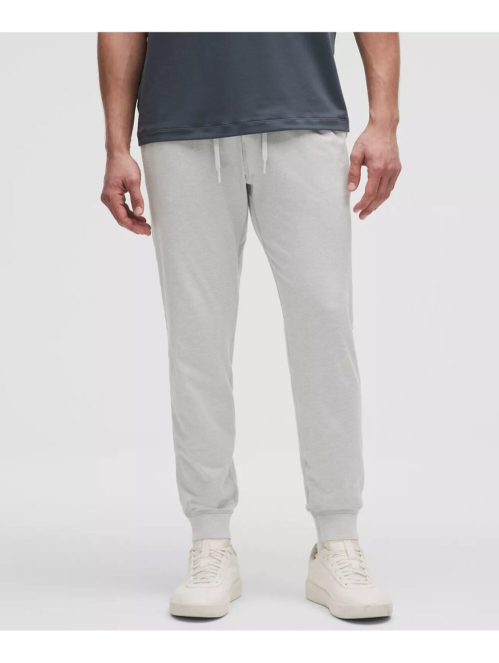Lululemon men’s light grey Drawstring Jogger Pant Cuf large